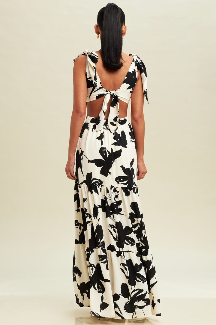 Black & White Beach Maxi
